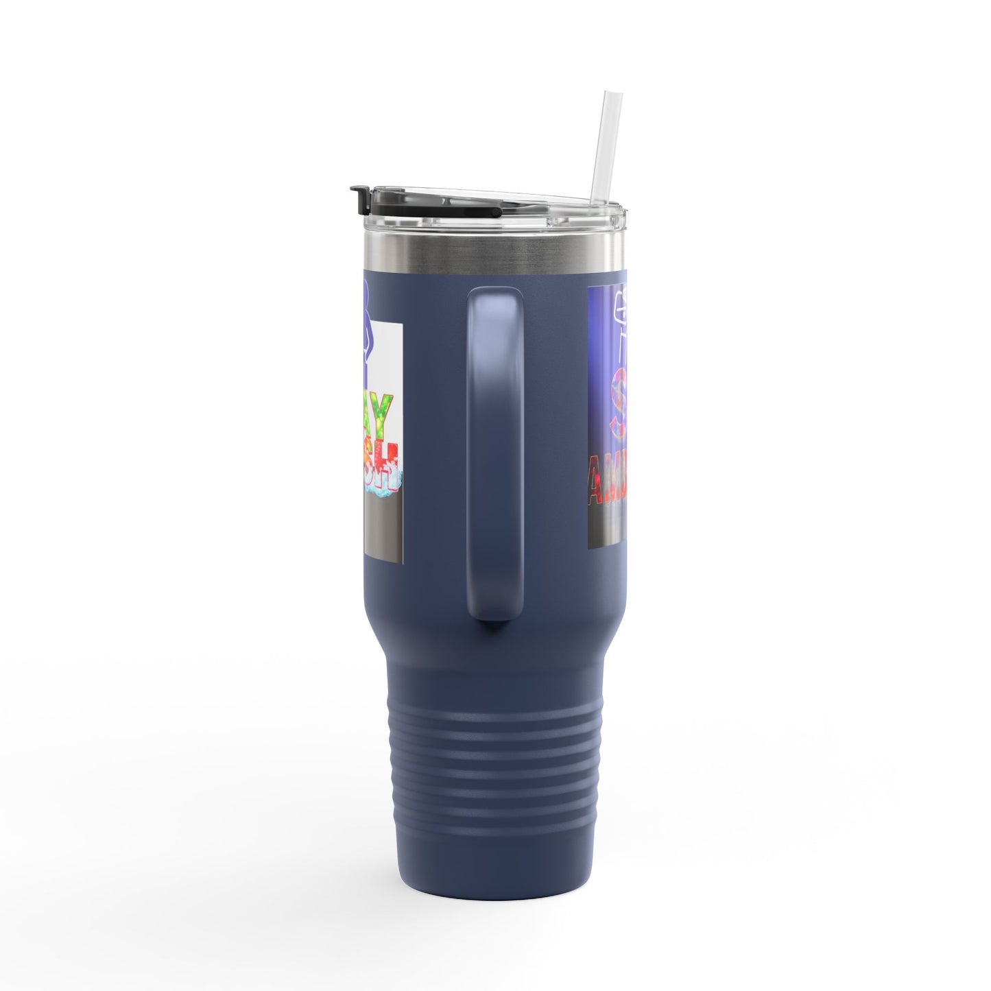 Insulated Travel Mug - Stay Fresh Design, 40oz Perfect for On-the-Go Hydration