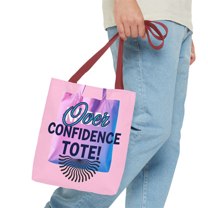 Over Confidence Tote Bag - Stylish & Fun Carryall for Self-Expression