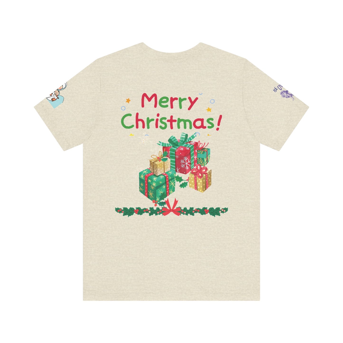 Merry Christmas Unisex Tee | Unique Graphic for Holiday by Artify Wear,  OZAN Digital