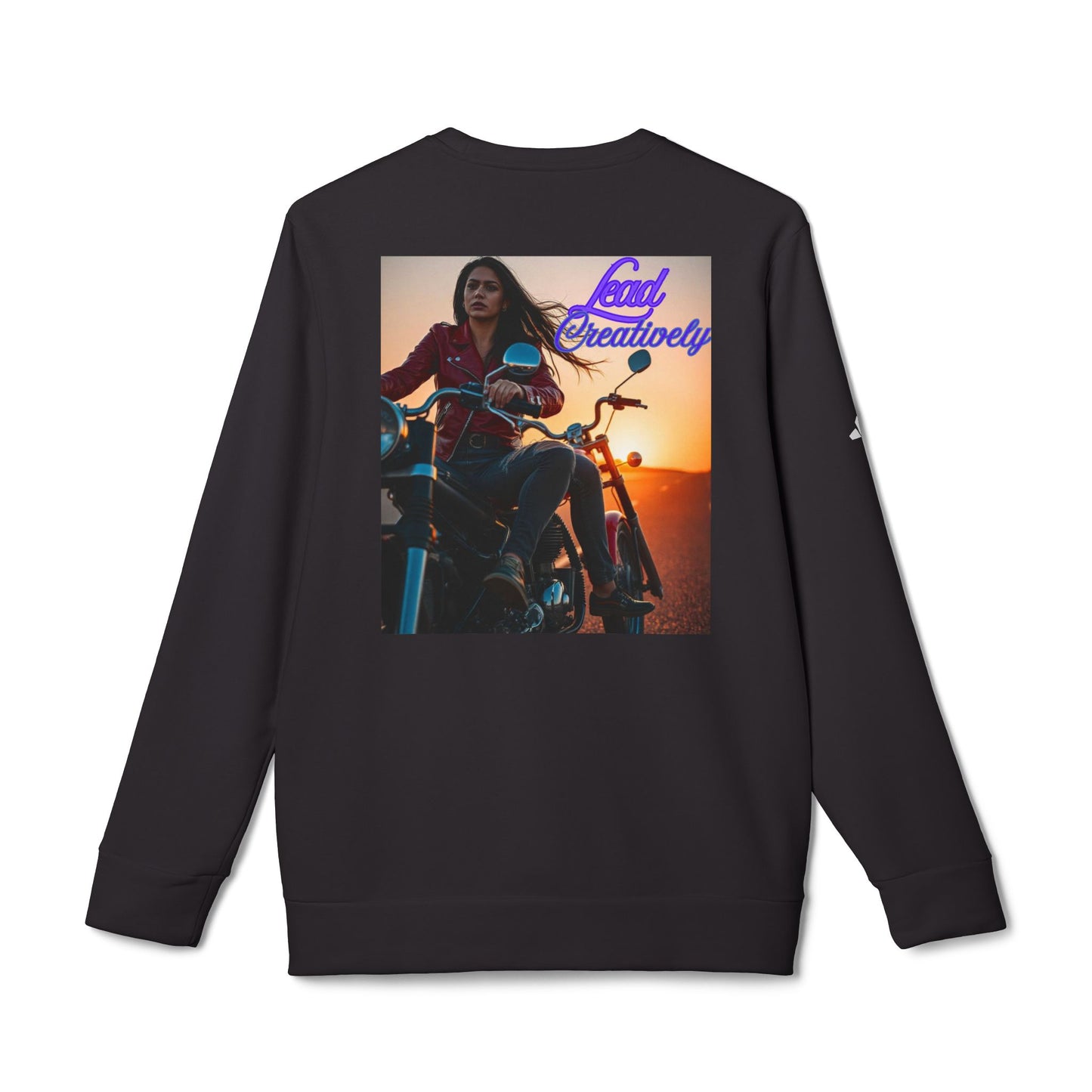 adidas Unisex Fleece Crewneck Sweatshirt | Stylish Graphic Design