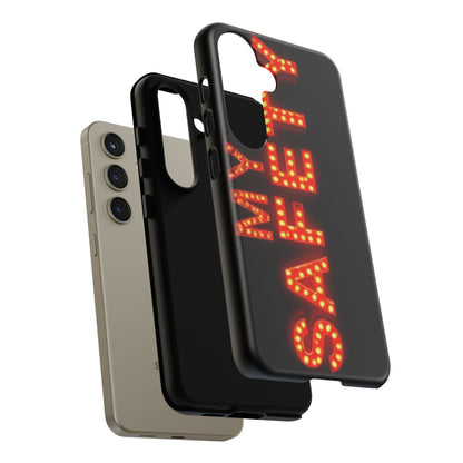 Vibrant Phone Case: 'MY SAFETY' Design for Protection and Style