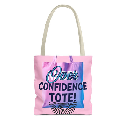 Over Confidence Tote Bag - Stylish & Fun Carryall for Self-Expression