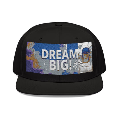 Embroidered Dream Big Snapback Hat - Stylish Cap for Dreamers