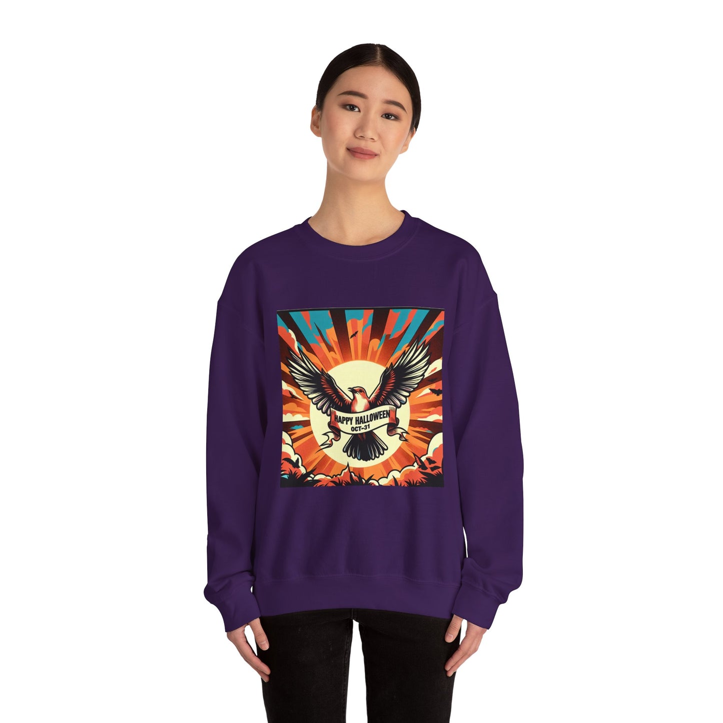 Halloween Sweatshirt for men & women: Unisex Heavy Blend™ Crewneck Sweatshirt