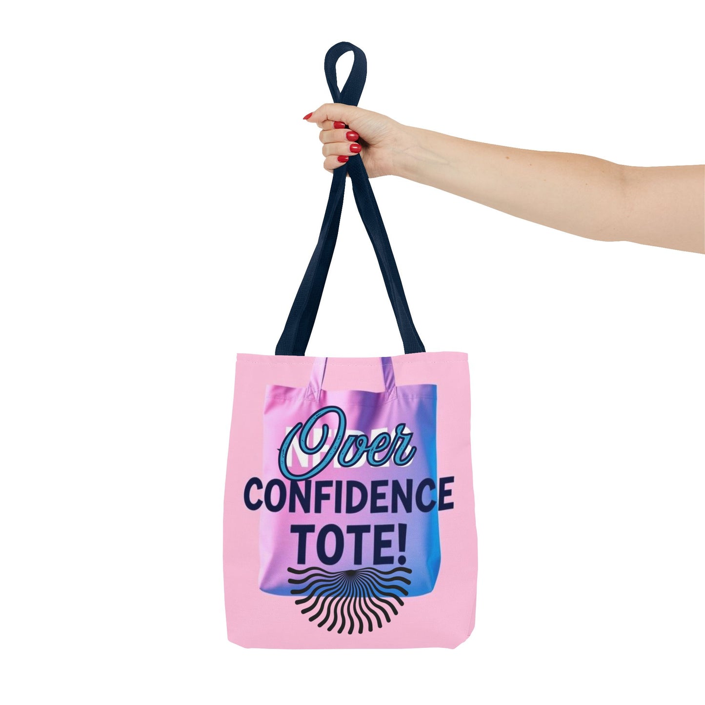 Over Confidence Tote Bag - Stylish & Fun Carryall for Self-Expression