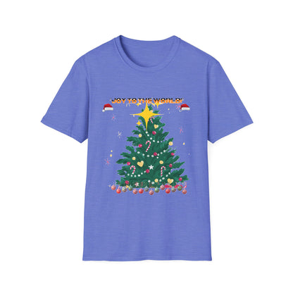 "Festive Christmas Unisex Softstyle T-Shirt | Exclusive Artify Design Holiday Apparel"