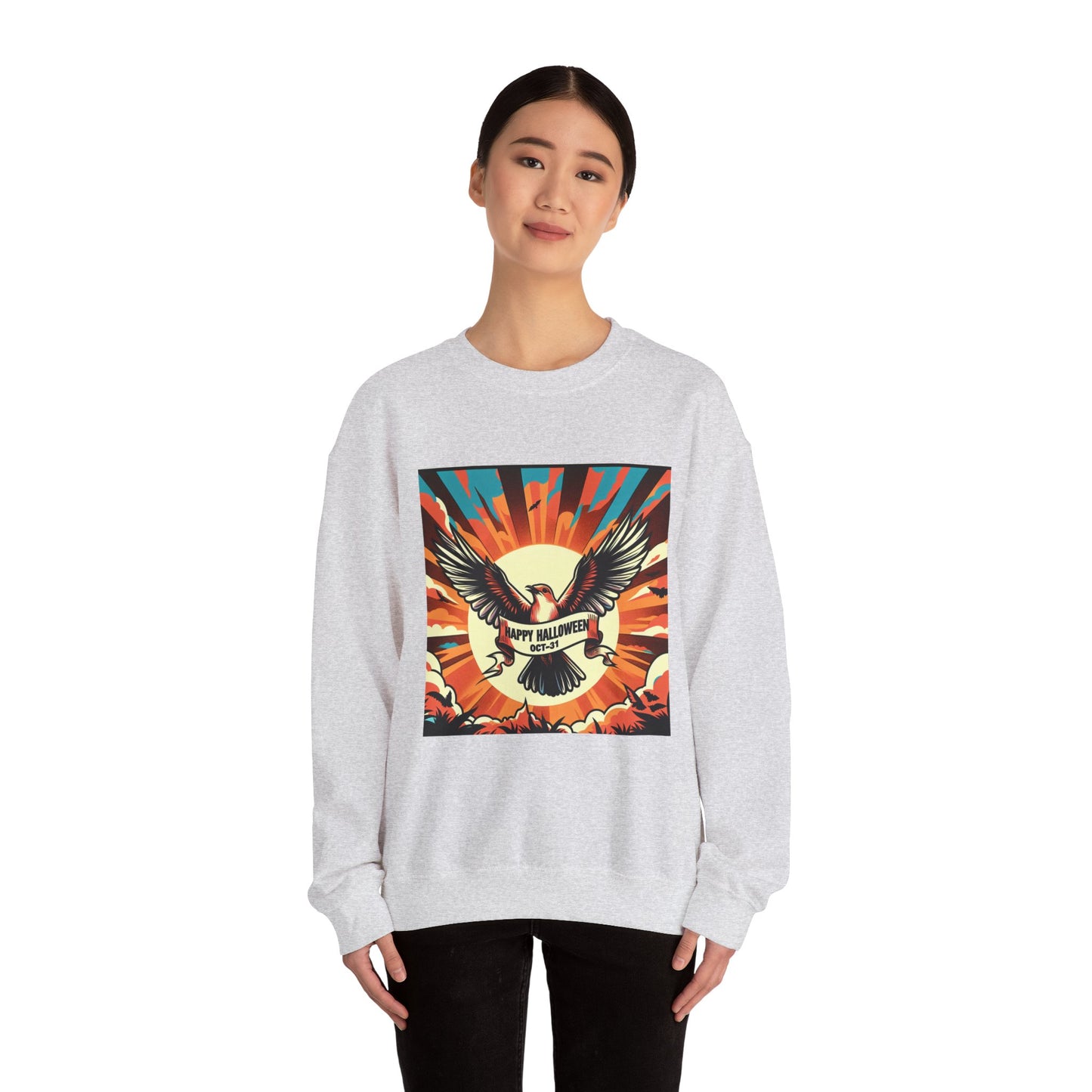 Halloween Sweatshirt for men & women: Unisex Heavy Blend™ Crewneck Sweatshirt