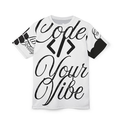 Code Your Vibe Unisex Tee | Inspiring Programming Graphic T-Shirt for Coders