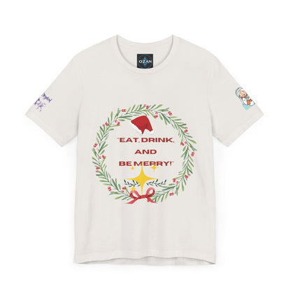 Merry Christmas Unisex Tee | Unique Graphic for Holiday by Artify Wear,  OZAN Digital