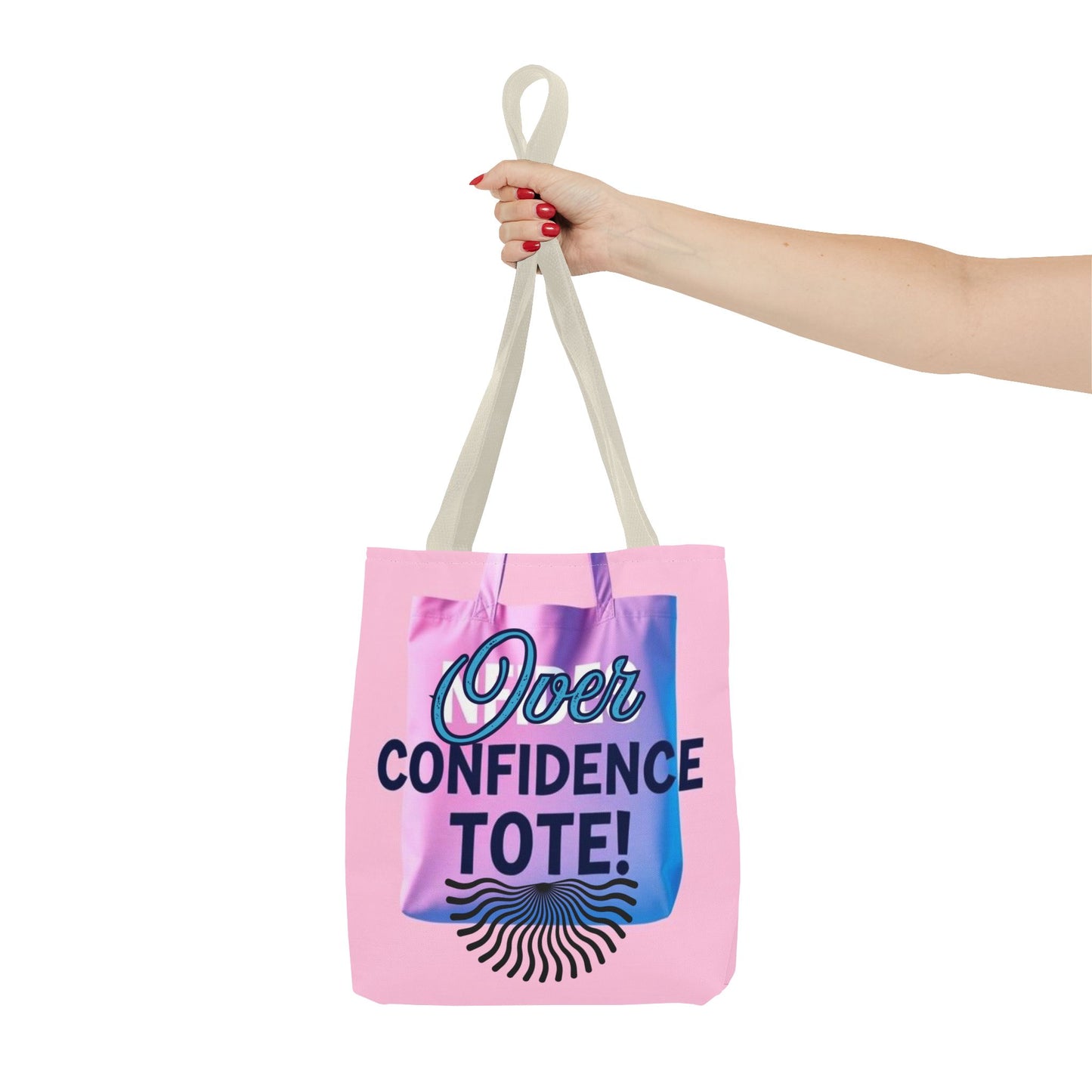 Over Confidence Tote Bag - Stylish & Fun Carryall for Self-Expression