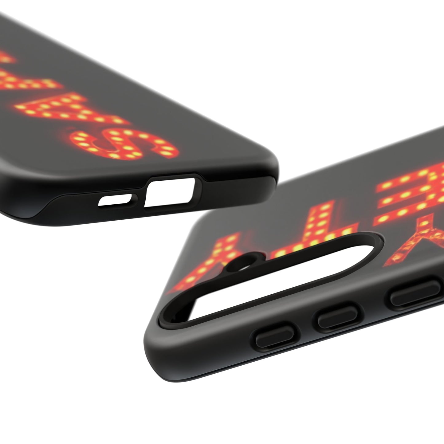 Vibrant Phone Case: 'MY SAFETY' Design for Protection and Style