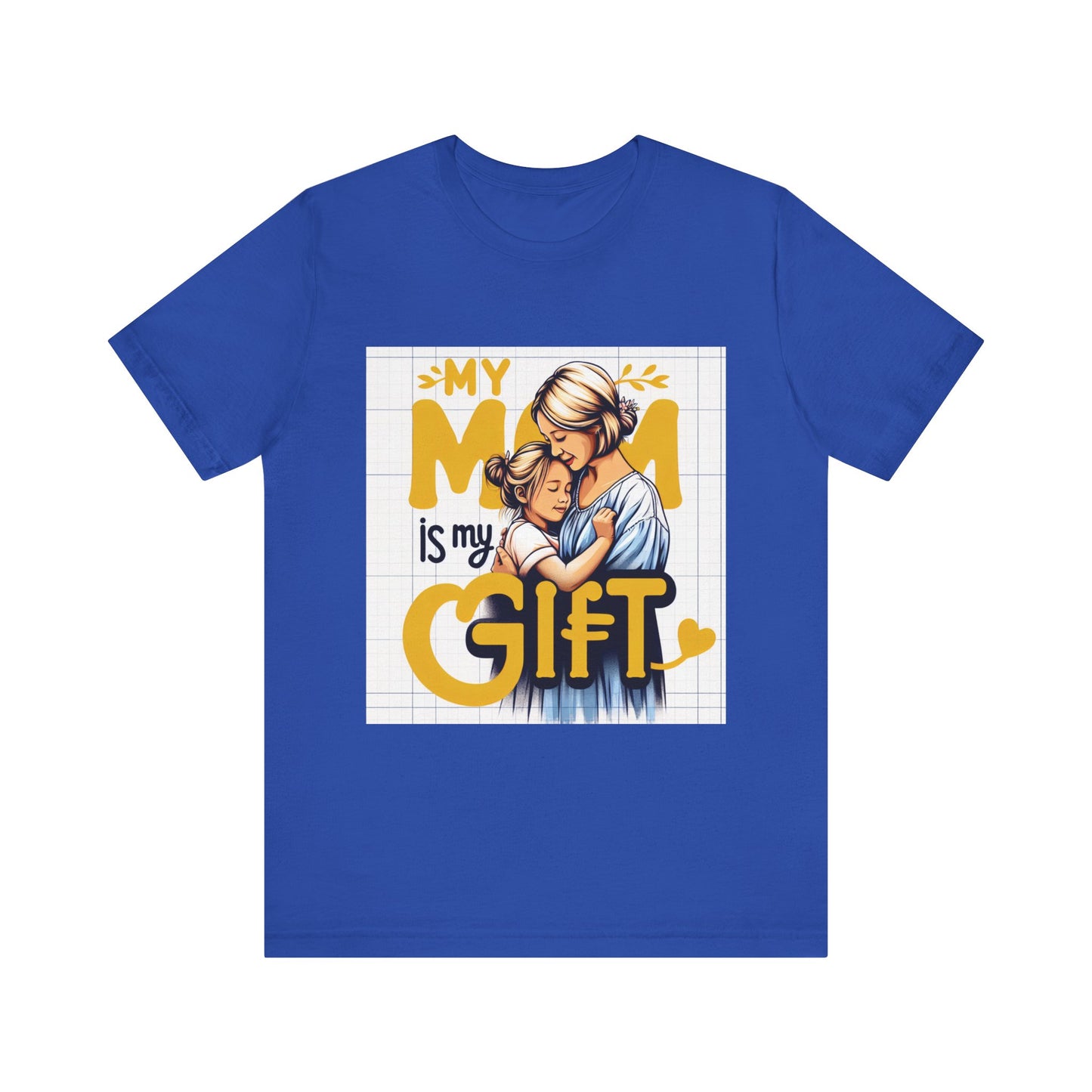 Graphic Jersey T-Shirt | My Mom is My Gift | Thank You God