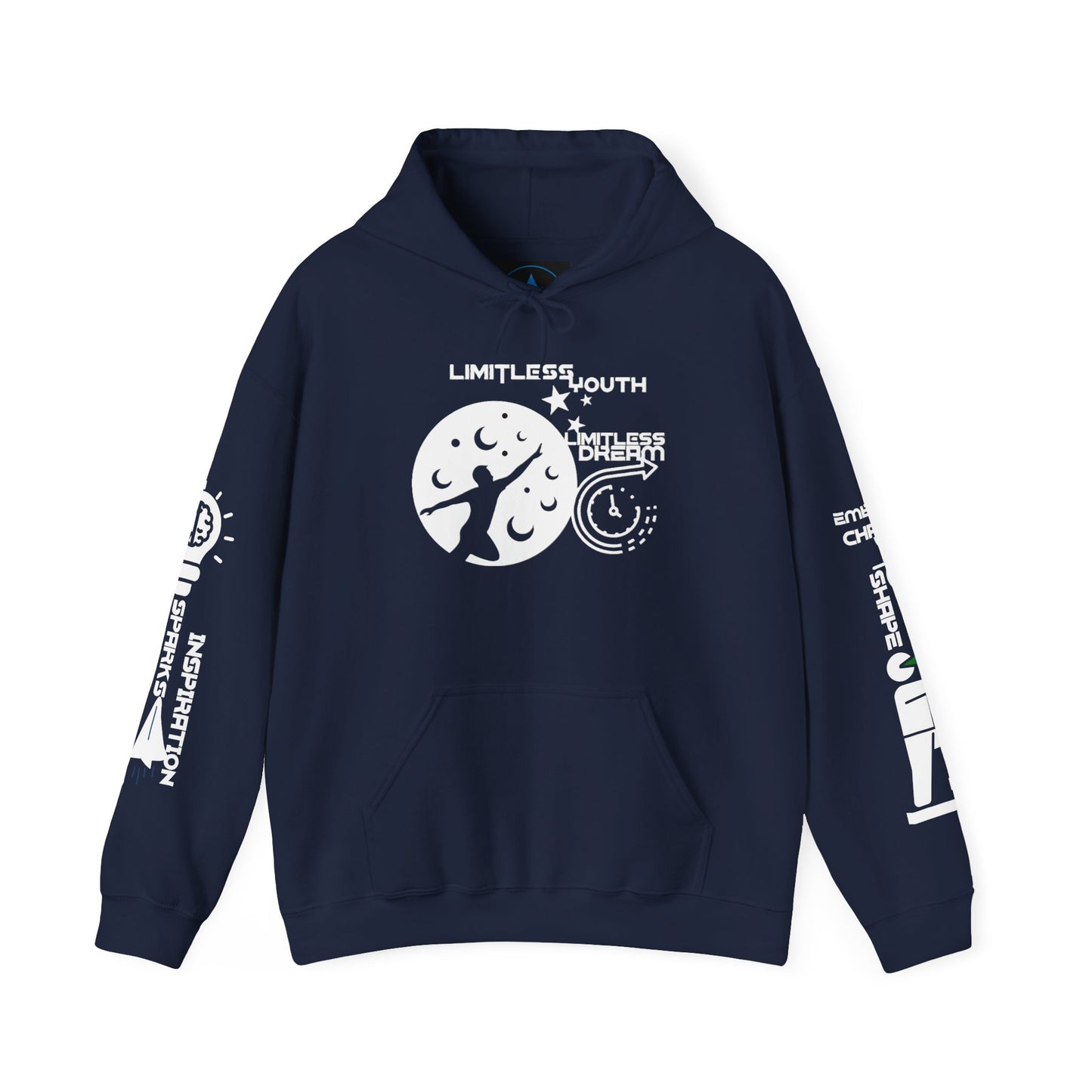 Unisex Heavy Blend™ Hooded Sweatshirt | Youth Inspiring Graphic Design For All