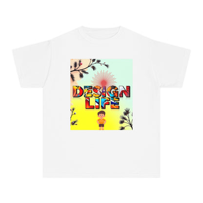 Youth Midweight Tee | Colorful Graphic Design