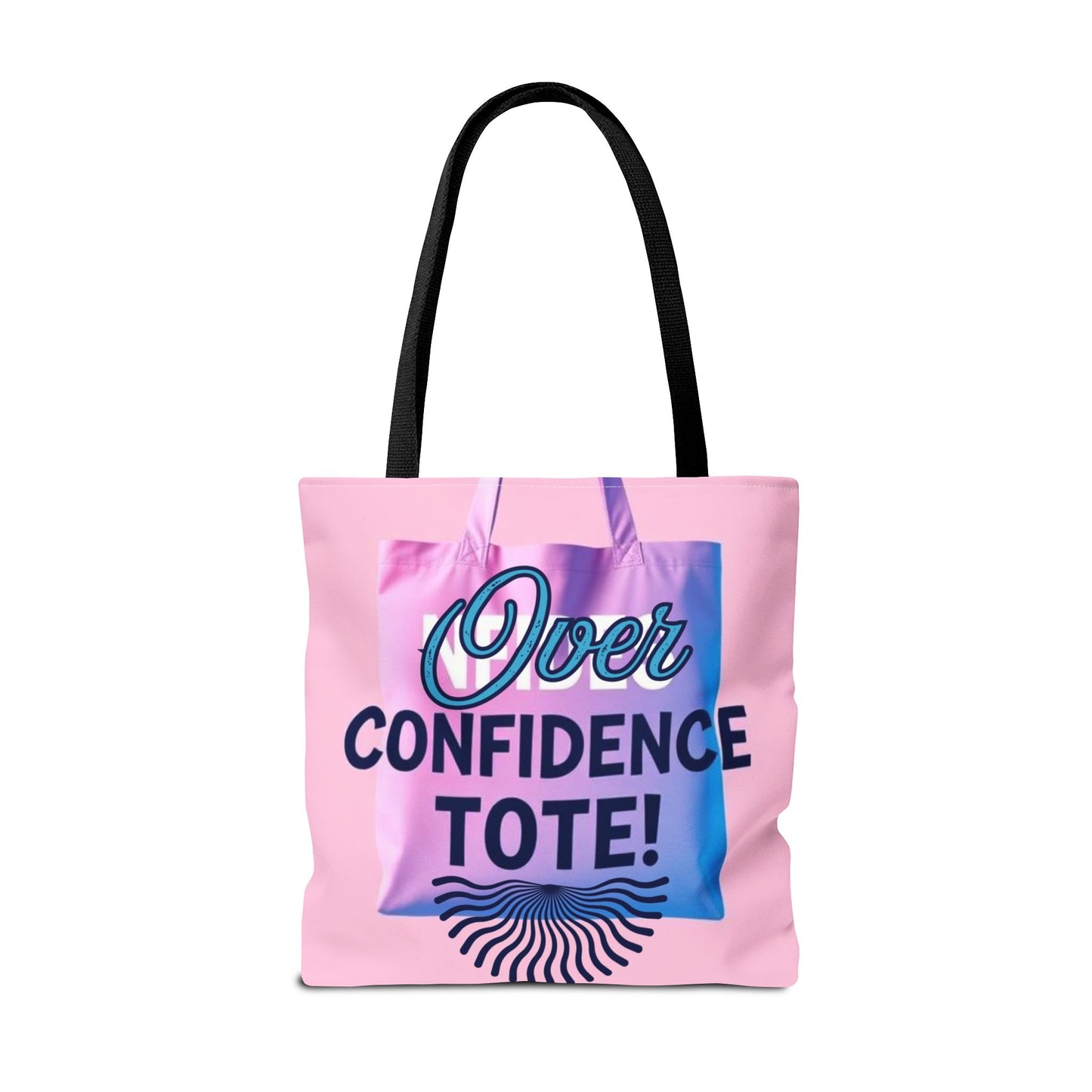 Over Confidence Tote Bag - Stylish & Fun Carryall for Self-Expression