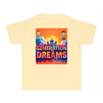 Youth Midweight Tee | Colorful Graphic Design