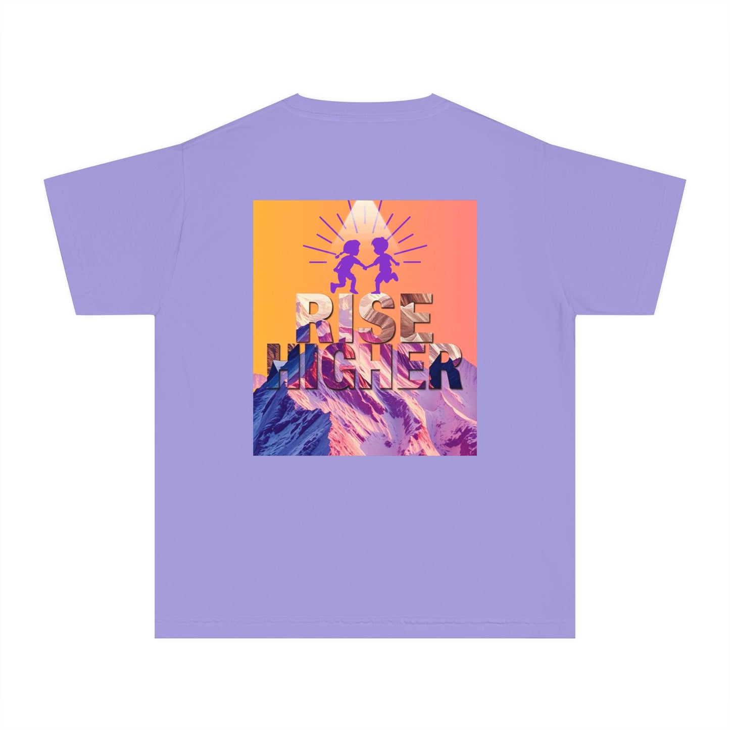 Youth Midweight Tee | Colorful Graphic Design