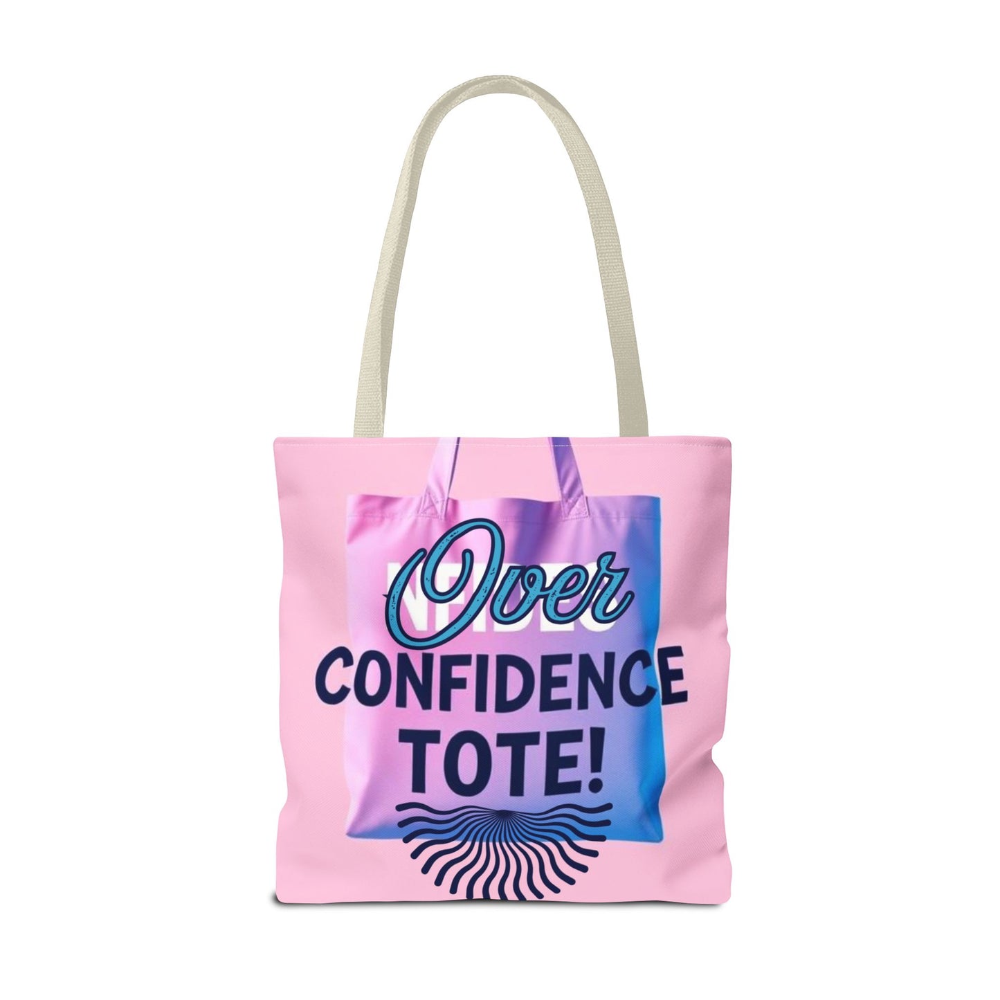 Over Confidence Tote Bag - Stylish & Fun Carryall for Self-Expression