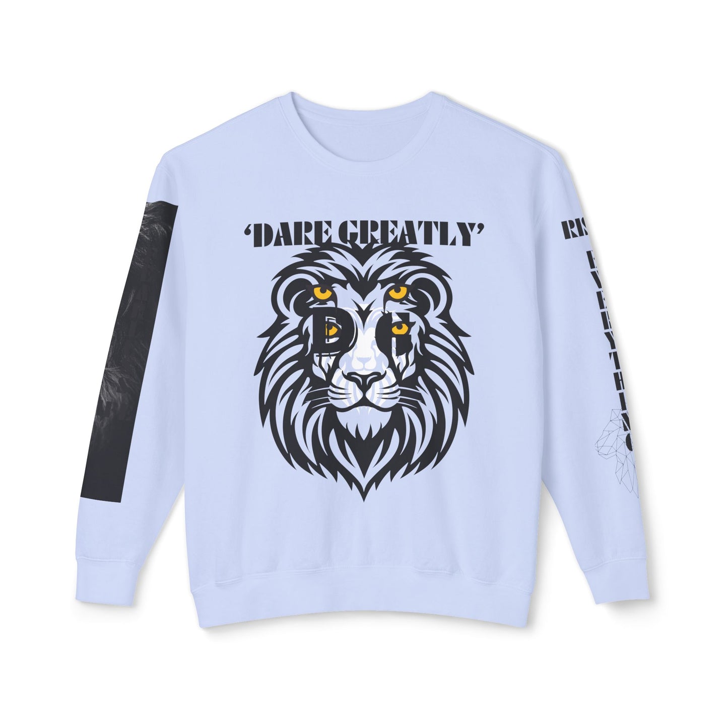 Unisex Lightweight Crewneck Sweatshirt | Graphic Design Comfortable for Everyone