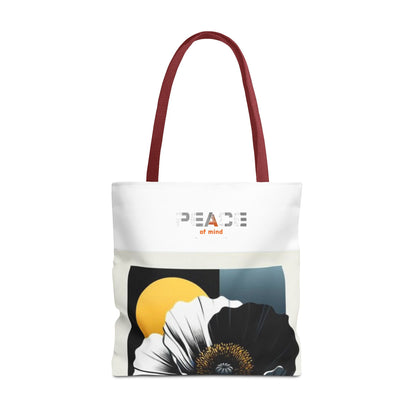 Reusable and durable red handed tote bag designed for eco-friendly fashion lovers.