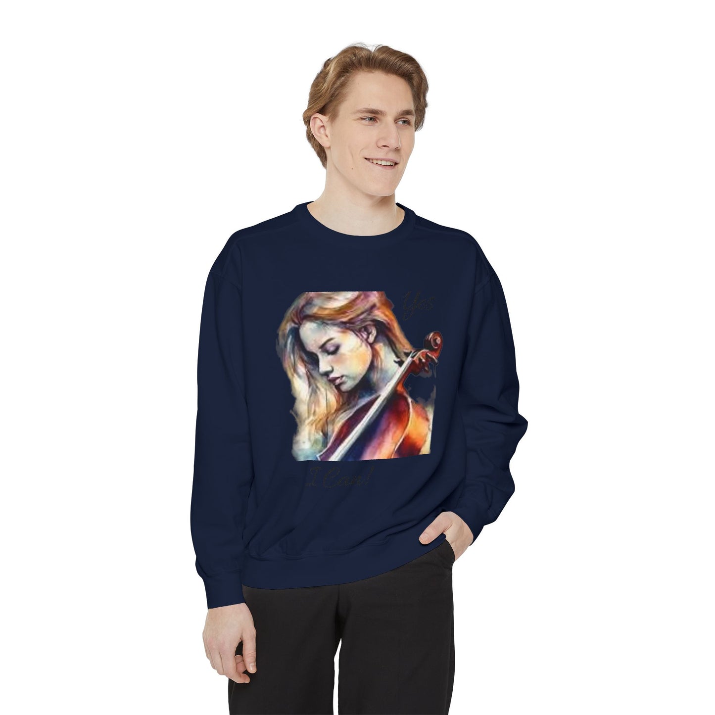 Unisex Garment-Dyed Sweatshirt