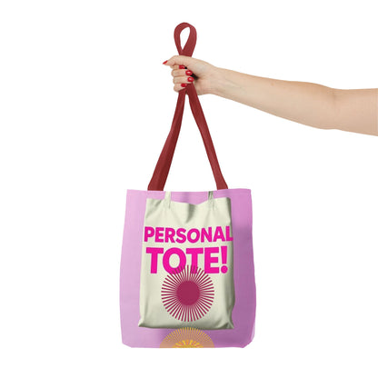 Personal Tote Bag - Vibrant & Fun Large Carry-All for Everyday Use