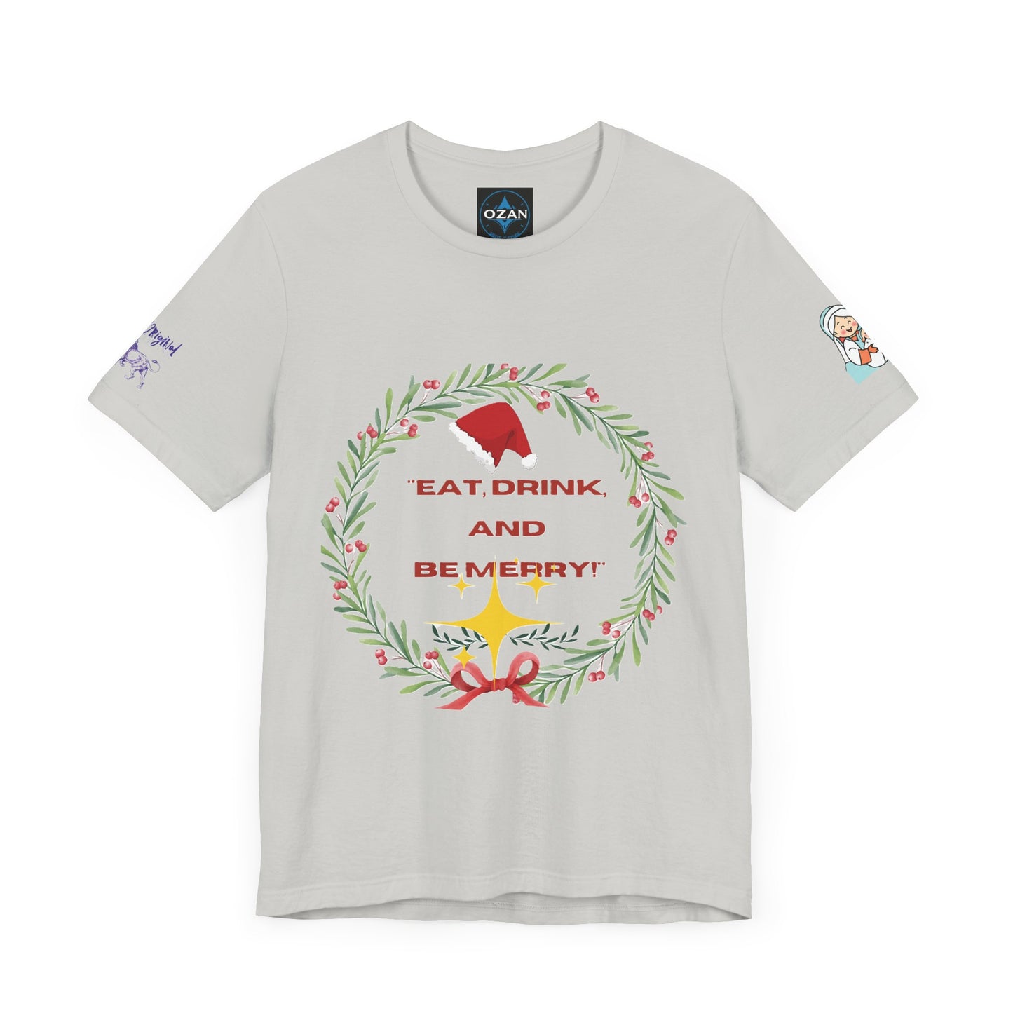 Merry Christmas Unisex Tee | Unique Graphic for Holiday by Artify Wear,  OZAN Digital