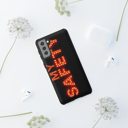 Vibrant Phone Case: 'MY SAFETY' Design for Protection and Style