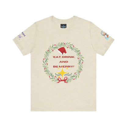 Merry Christmas Unisex Tee | Unique Graphic for Holiday by Artify Wear,  OZAN Digital