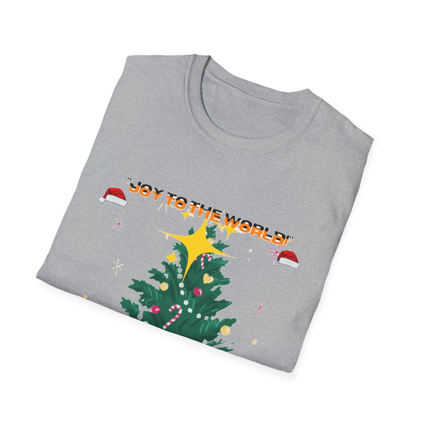 "Festive Christmas Unisex Softstyle T-Shirt | Exclusive Artify Design Holiday Apparel"