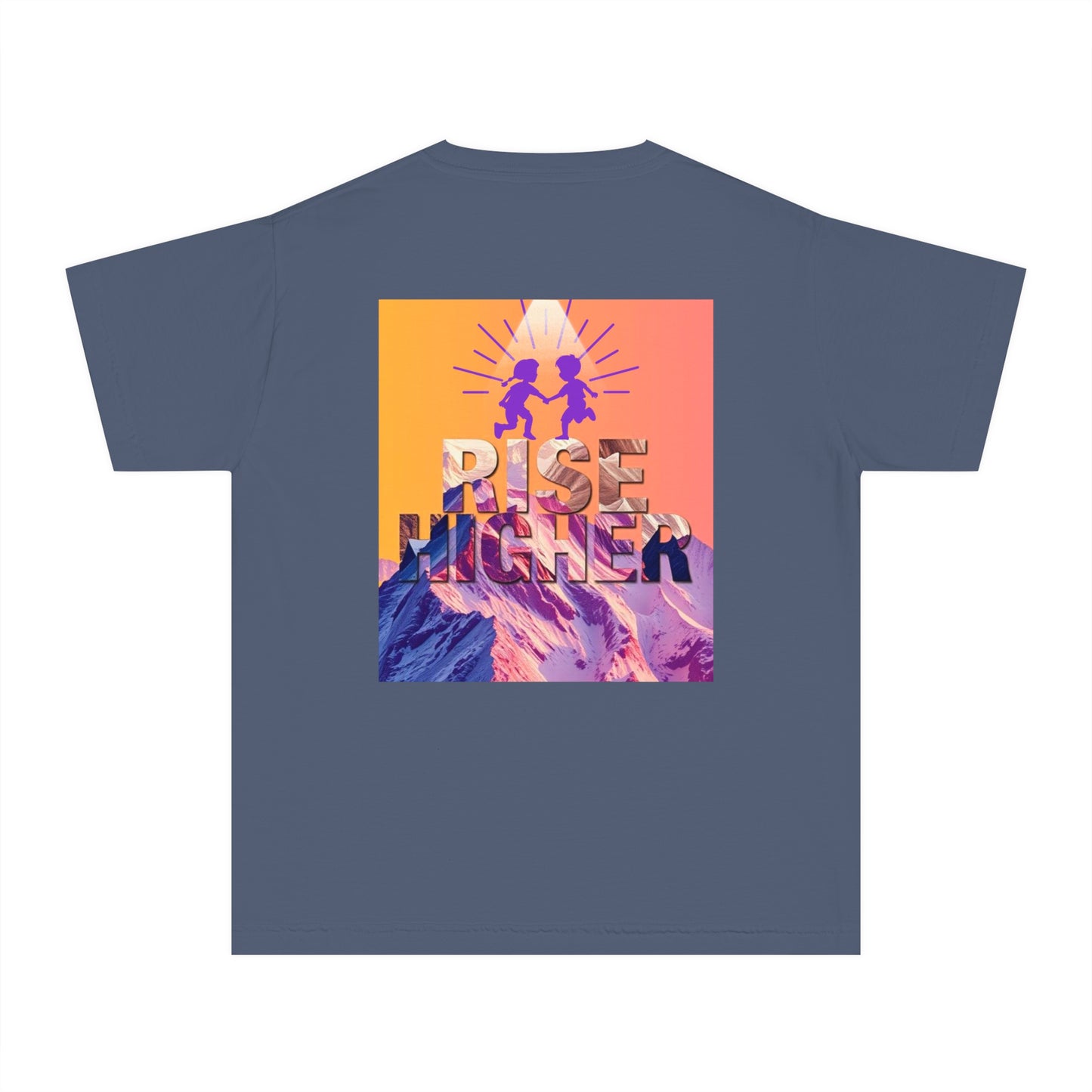 Youth Midweight Tee | Colorful Graphic Design