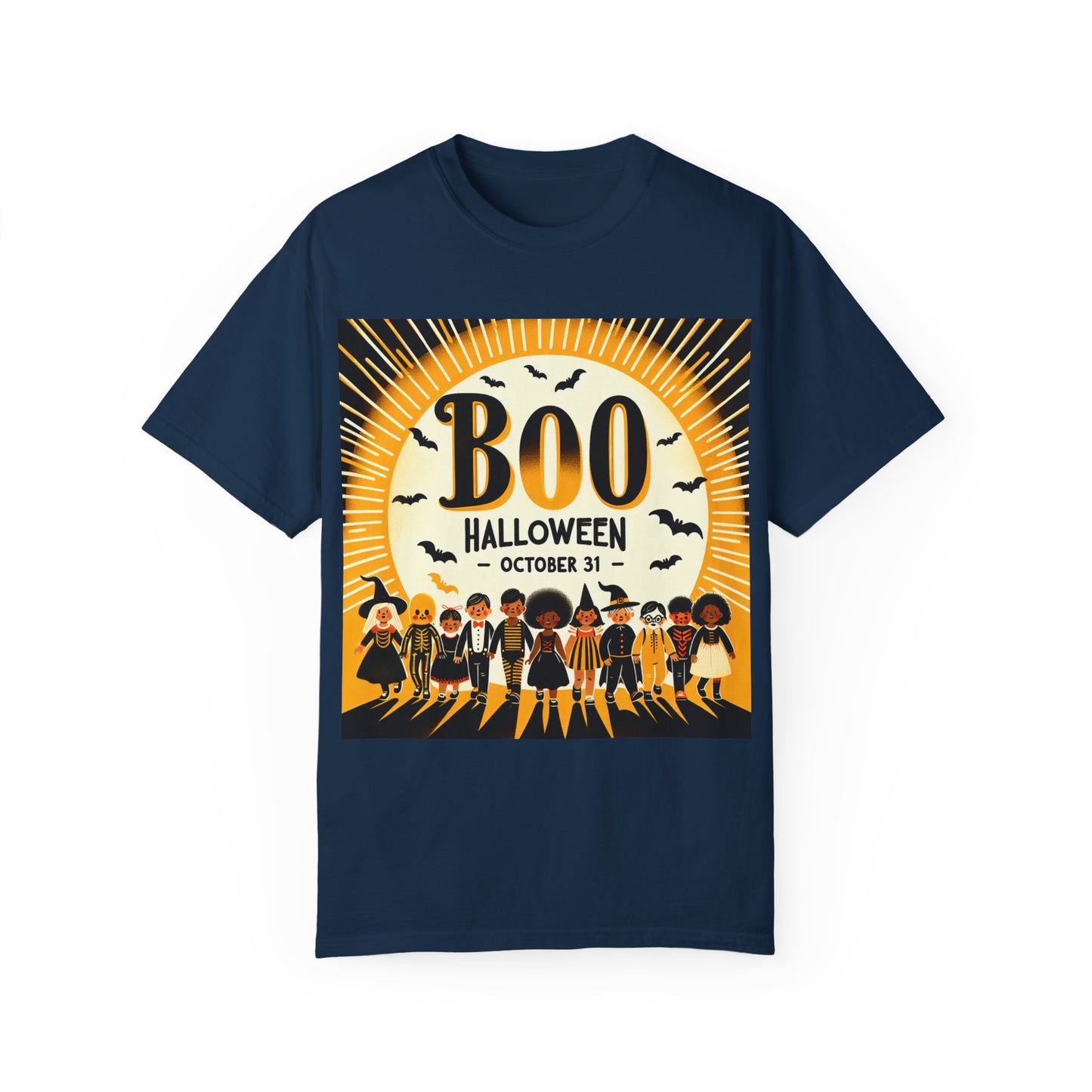 Funny HALLOWEEN T-shirt: Unisex Garment-Dyed T-shirt