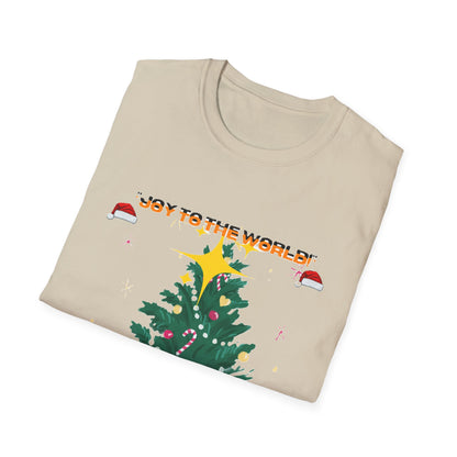 "Festive Christmas Unisex Softstyle T-Shirt | Exclusive Artify Design Holiday Apparel"