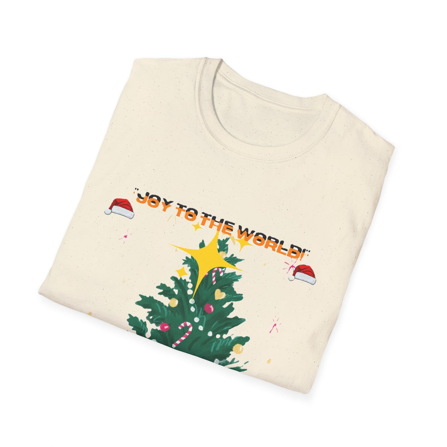 "Festive Christmas Unisex Softstyle T-Shirt | Exclusive Artify Design Holiday Apparel"