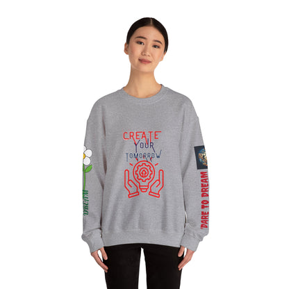 Unisex Heavy Blend™ Crewneck Sweatshirt | Youth Inspiring Graphic Design