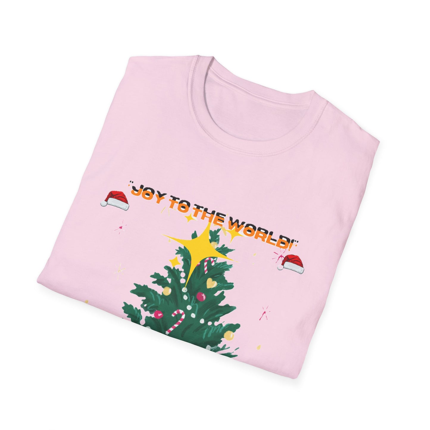 "Festive Christmas Unisex Softstyle T-Shirt | Exclusive Artify Design Holiday Apparel"