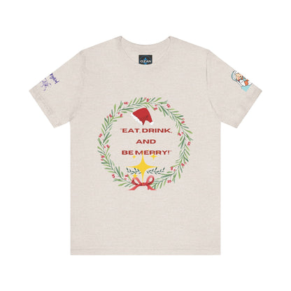 Merry Christmas Unisex Tee | Unique Graphic for Holiday by Artify Wear,  OZAN Digital