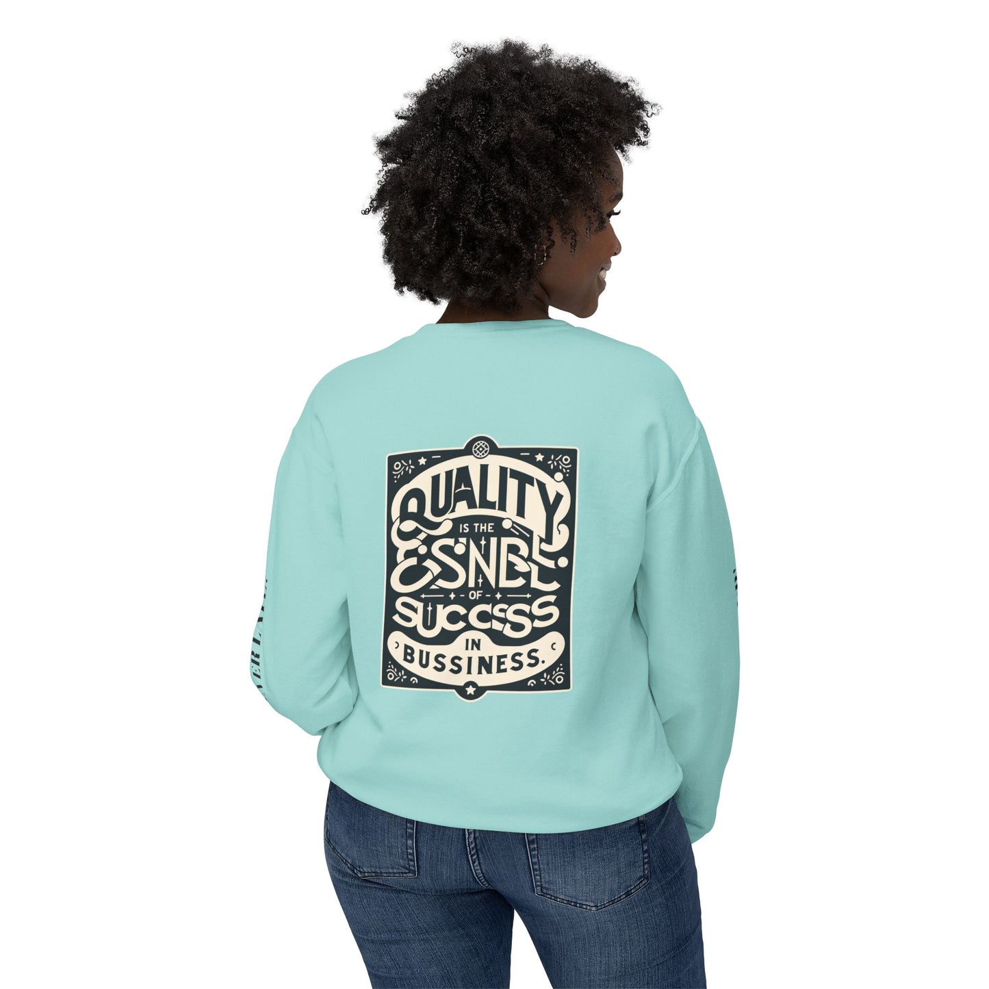 Super Shirt: Unisex Lightweight Crewneck Sweatshirt