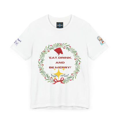 Merry Christmas Unisex Tee | Unique Graphic for Holiday by Artify Wear,  OZAN Digital