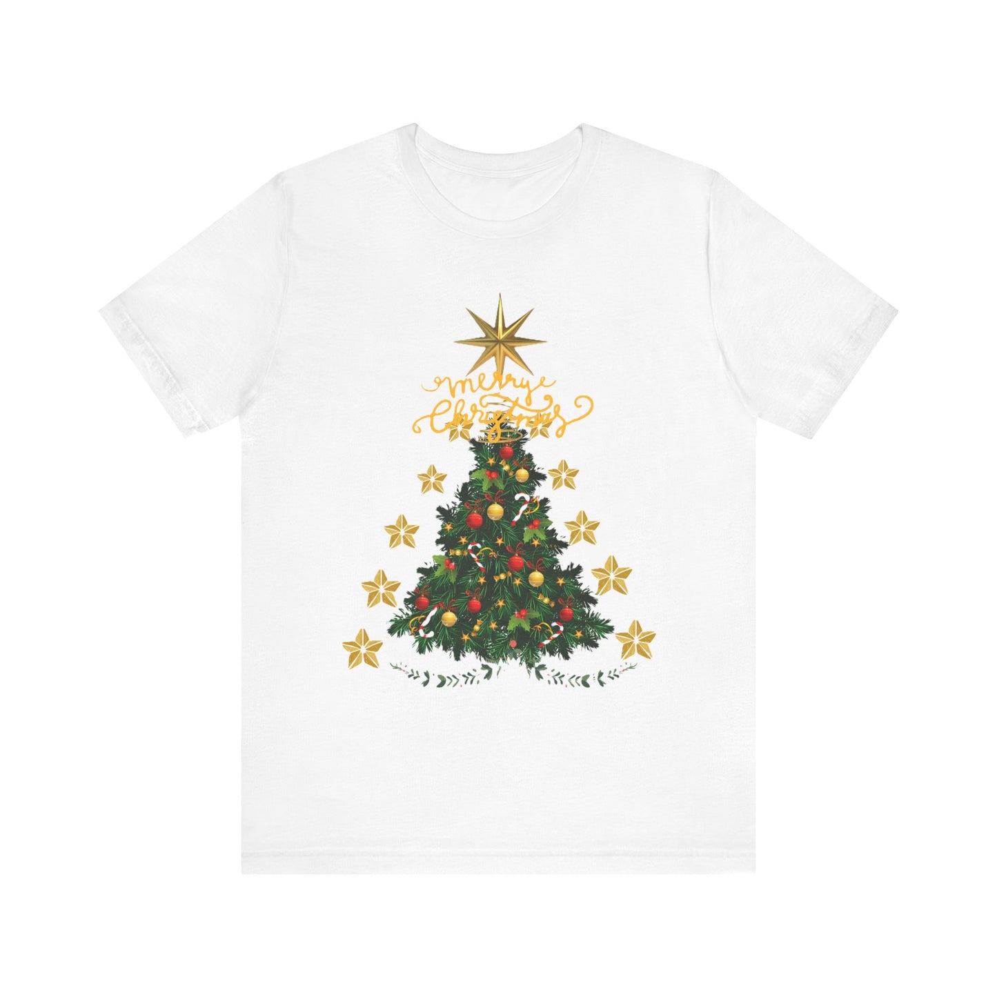 Christmas Tree designed Comfortable and Classic Tee