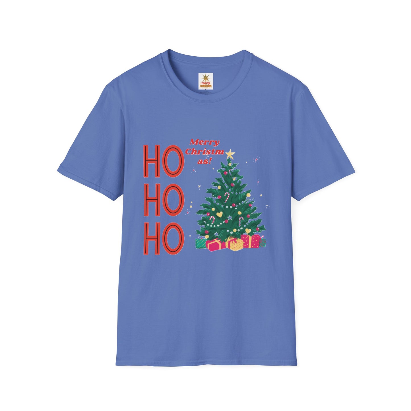 "Festive Christmas Unisex Softstyle T-Shirt | Exclusive Artify Design Holiday Apparel"