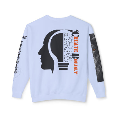 Unisex Lightweight Crewneck Sweatshirt | Graphic Design Comfortable for Everyone