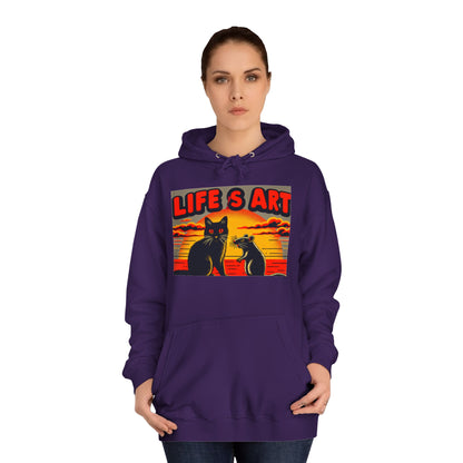 Stylish College Hoodie | Customizable Comfort for Everyone