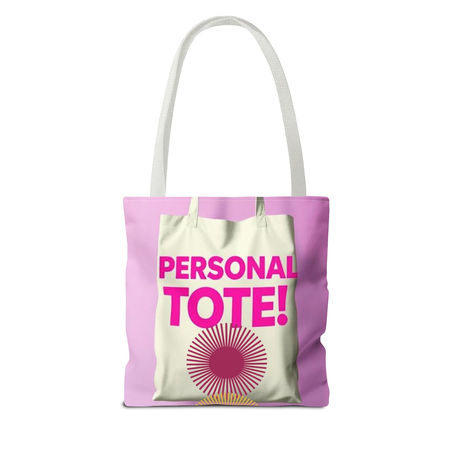 Personal Tote Bag - Vibrant & Fun Large Carry-All for Everyday Use