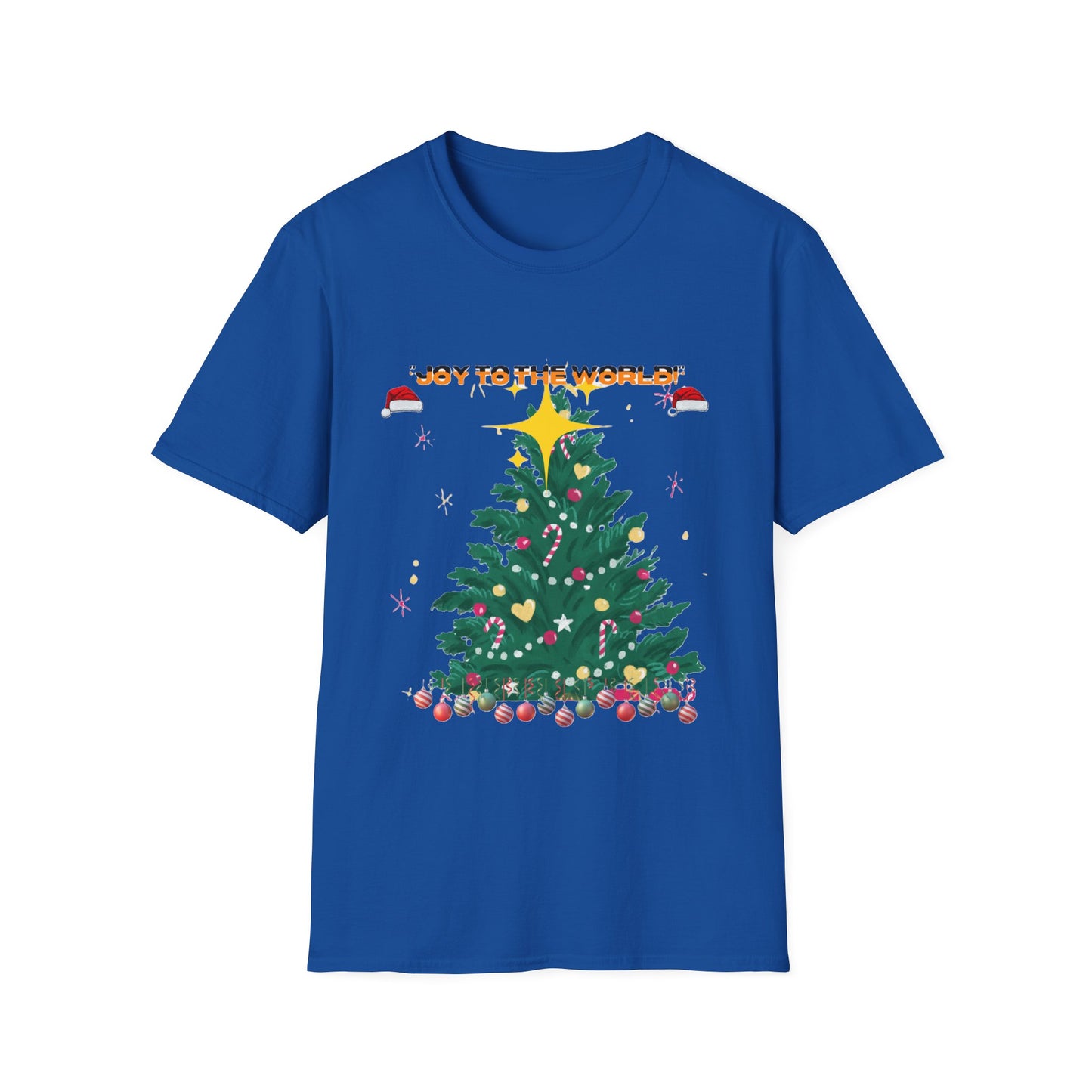 "Festive Christmas Unisex Softstyle T-Shirt | Exclusive Artify Design Holiday Apparel"