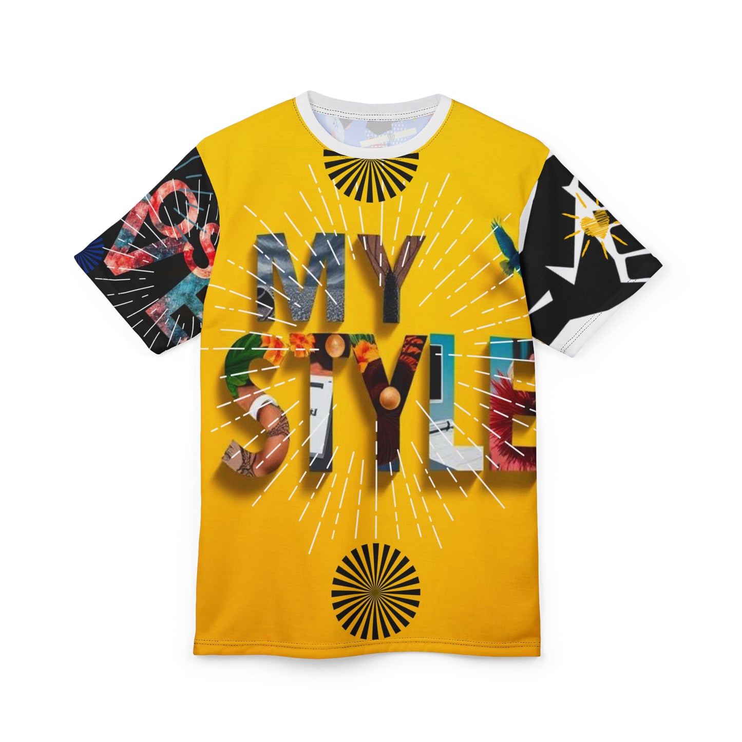 Unisex Cut & Sew Tee - 'MY STYLE' Graphic | Bold & Colorful Fashion Statement for Trendsetters