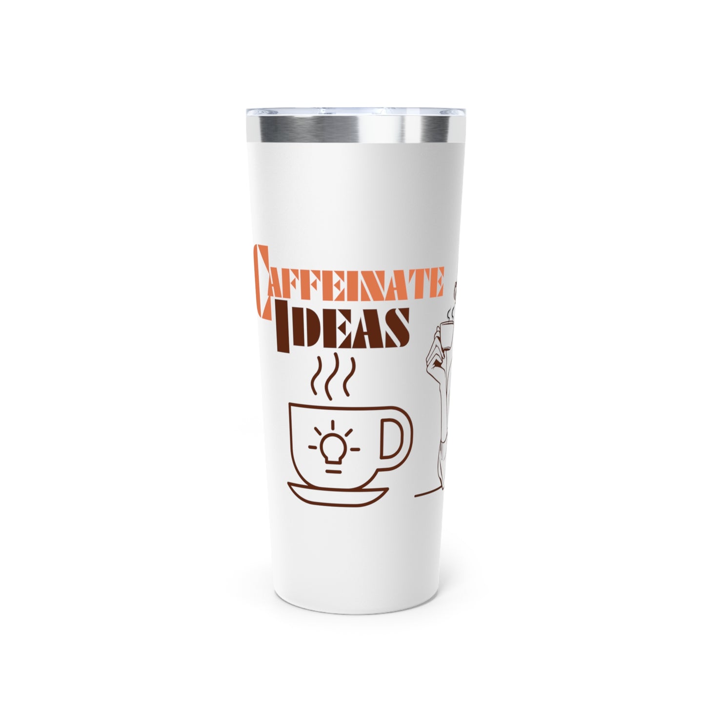 Copper Vacuum Insulated Tumbler, 22oz | Graphic Design