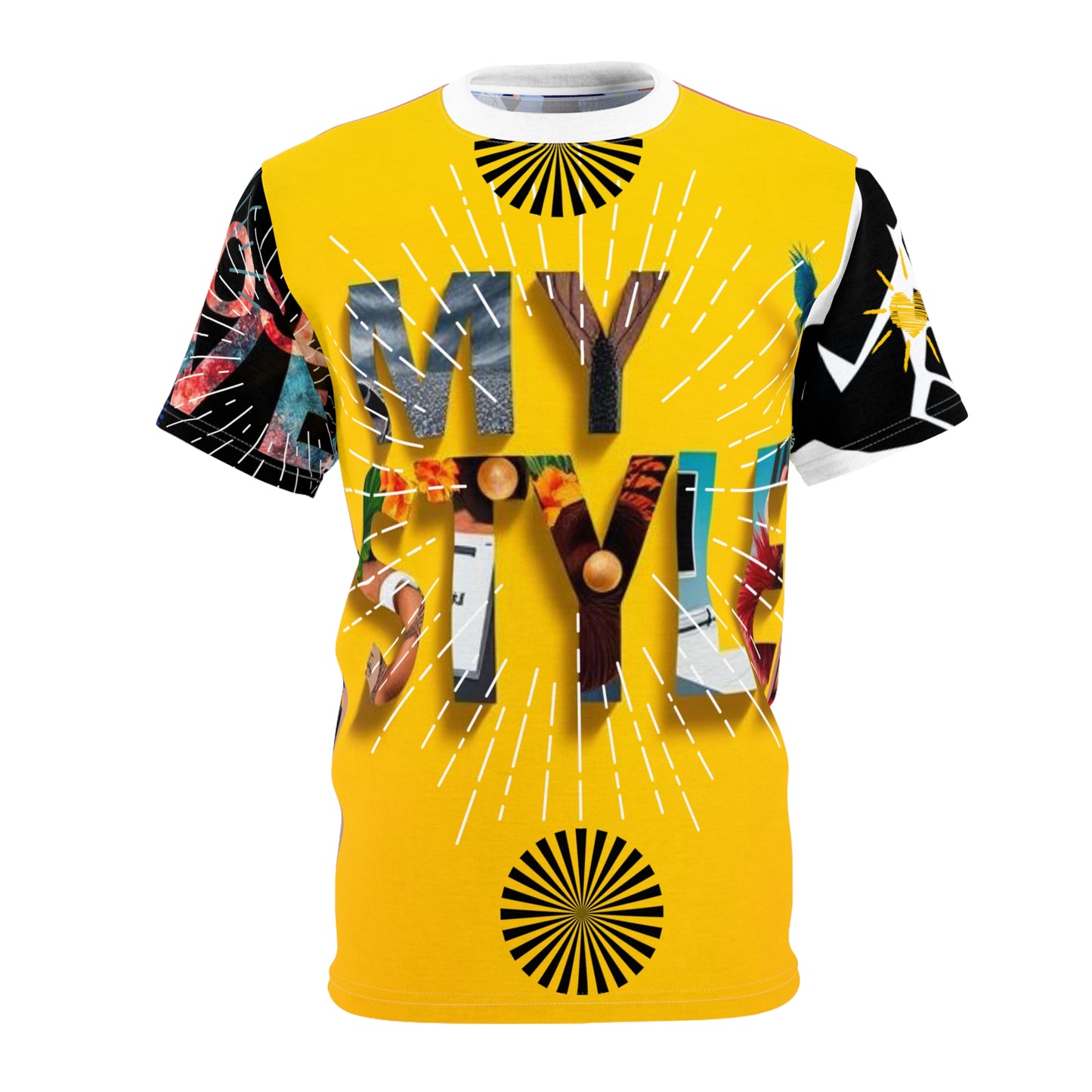 Unisex Cut & Sew Tee - 'MY STYLE' Graphic | Bold & Colorful Fashion Statement for Trendsetters