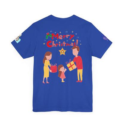 Merry Christmas Unisex Tee | Unique Graphic for Holiday by Artify Wear, OZAN Digital