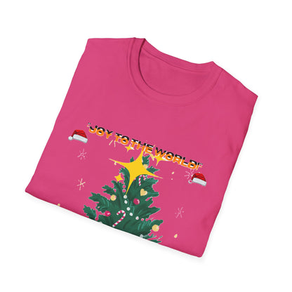 "Festive Christmas Unisex Softstyle T-Shirt | Exclusive Artify Design Holiday Apparel"